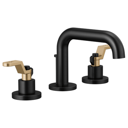 Brizo 65334LF-SLLHP Widespread Lavatory Faucet With Low Spout W/ Industrial Lever Handle Kit 2