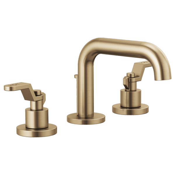 Brizo 65334LF-SLLHP Widespread Lavatory Faucet With Low Spout W/ Industrial Lever Handle Kit 4