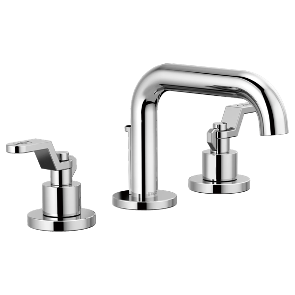 Brizo 65334LF-SLLHP Widespread Lavatory Faucet With Low Spout W/ Industrial Lever Handle Kit 6