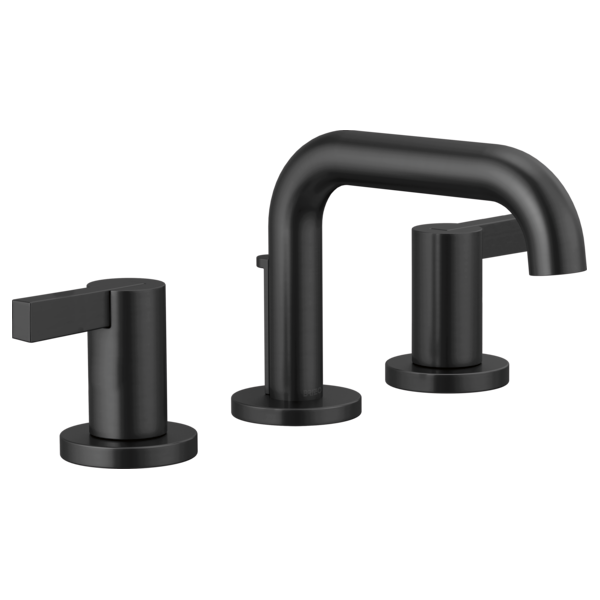 Brizo 65334LF-SLLHP Widespread Lavatory Faucet With Low Spout W/ Extended Lever Handle Kit 1