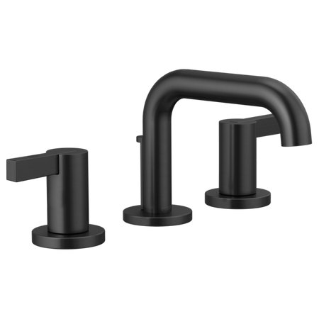 Brizo 65334LF-SLLHP Widespread Lavatory Faucet With Low Spout W/ Extended Lever Handle Kit 1