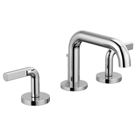 Brizo 65334LF-SLLHP Widespread Lavatory Faucet With Low Spout W/ Notch Lever Handle Kit 4