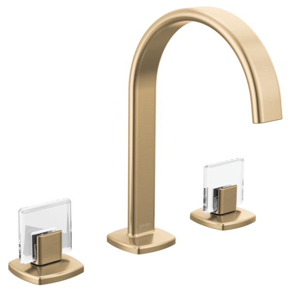 Brizo 65367LF-GLLHP-ECO Widespread Bathroom Faucet W/ Lavatory Knob Handle Kit 5