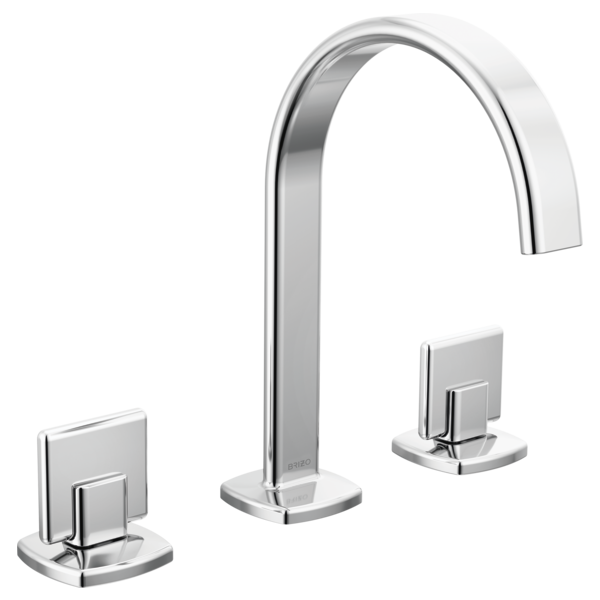 Brizo 65367LF-GLLHP-ECO Widespread Bathroom Faucet W/ Lavatory Knob Handle Kit 7