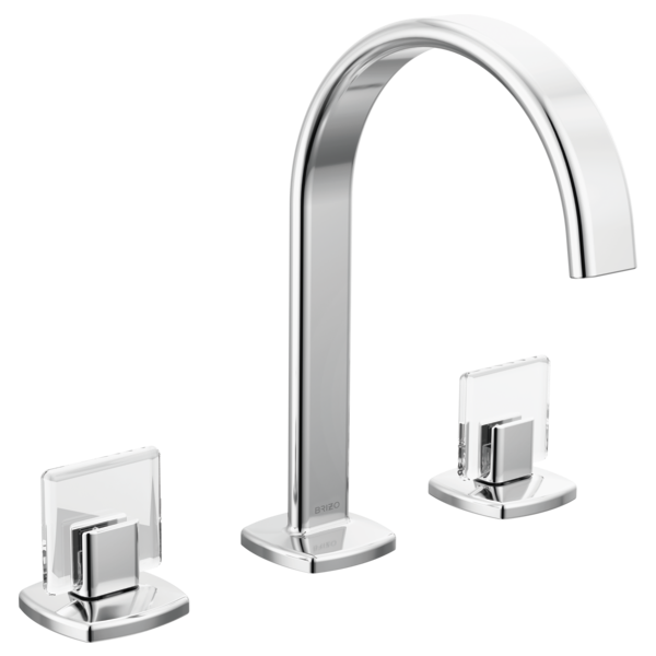 Brizo 65367LF-GLLHP-ECO Widespread Bathroom Faucet W/ Lavatory Knob Handle Kit 9