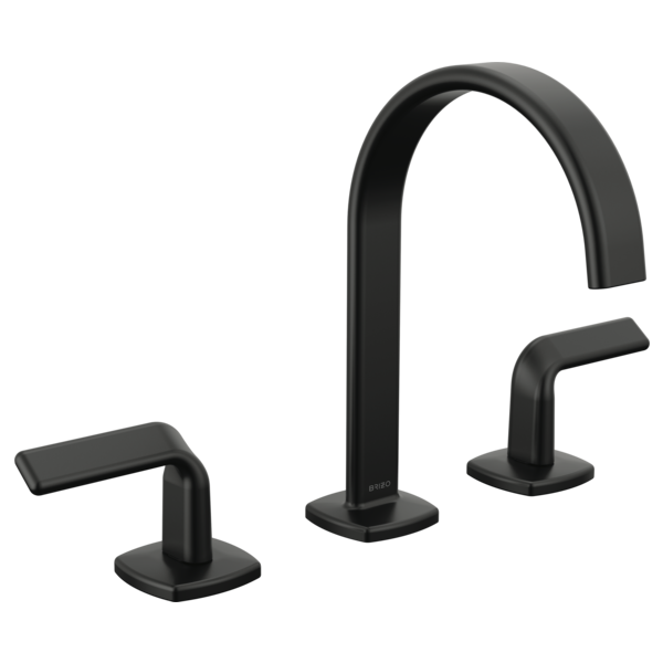 Brizo 65367LF-GLLHP-ECO Widespread Bathroom Faucet W/ Lavatory Twist Lever Handle Kit 1