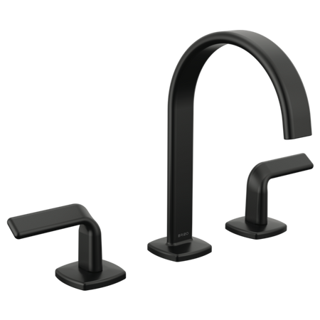 Brizo 65367LF-GLLHP-ECO Widespread Bathroom Faucet W/ Lavatory Twist Lever Handle Kit 1