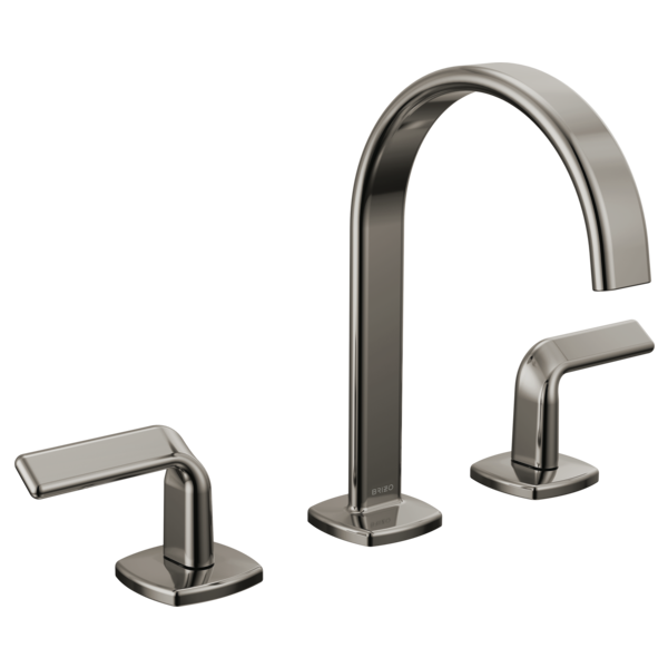 Brizo 65367LF-GLLHP-ECO Widespread Bathroom Faucet W/ Lavatory Twist Lever Handle Kit 2