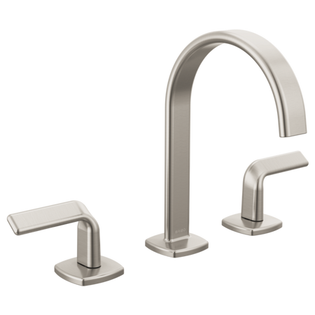 Brizo 65367LF-GLLHP-ECO Widespread Bathroom Faucet W/ Lavatory Twist Lever Handle Kit 4