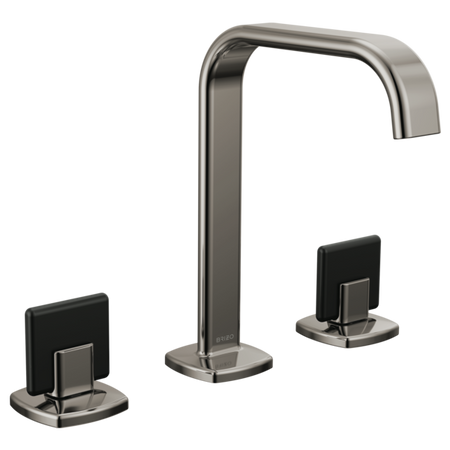 Brizo 65368LF-GLLHP-ECO Widespread Lavatory Faucet with Square Spout W/ Knob Handle Kit 3