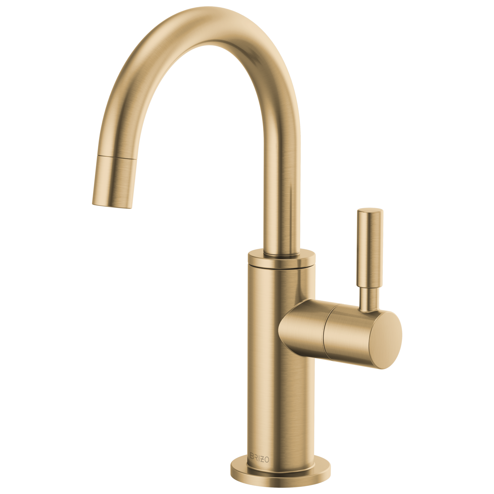 Brizo 61320LF-C-GL Beverage Faucet with Arc Spout, Luxe Gold 1