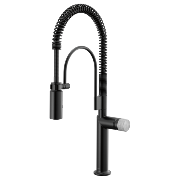 Semi-Professional Kitchen Faucet W/ Concrete Knob Handle Kit 1