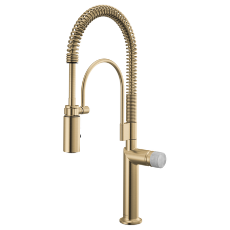 Semi-Professional Kitchen Faucet W/ Concrete Knob Handle Kit 2