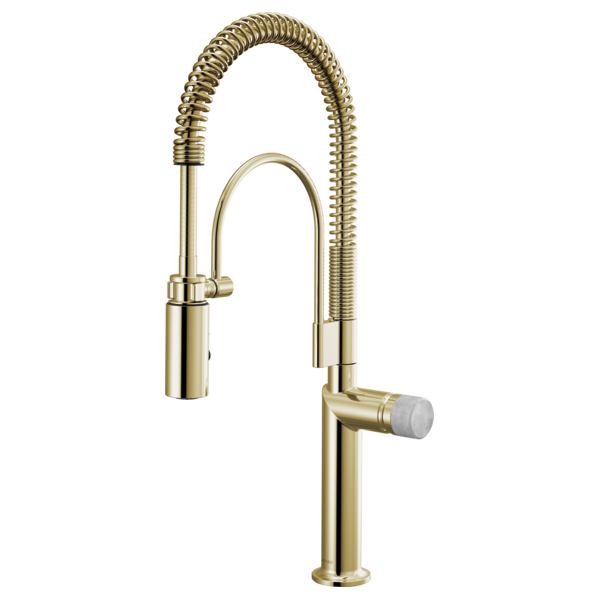 Semi-Professional Kitchen Faucet W/ Concrete Knob Handle Kit 5
