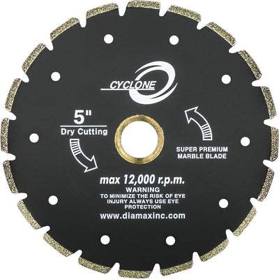 Diamax-4" Cyclone Electroplated Marble Blade Diamax