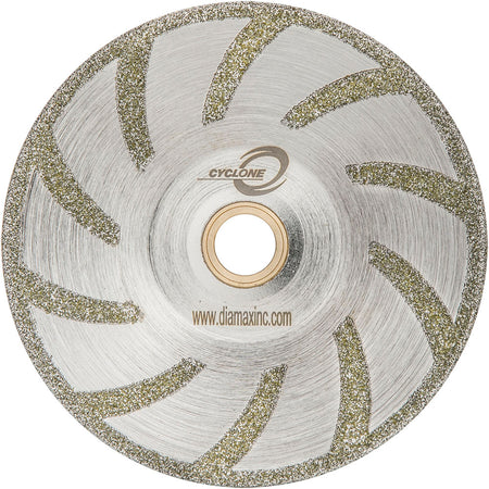 Diamax-5" Cyclone Electroplated Contour Blade for Marble