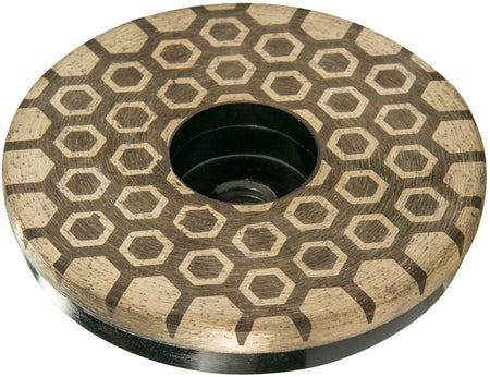 Diamax-4" Cyclone Flat Resin HEX Cup Wheel Medium 2