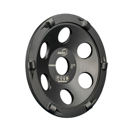 Diamax-7" Cyclone PCD Wheel Metal Backed 5" x 8N
