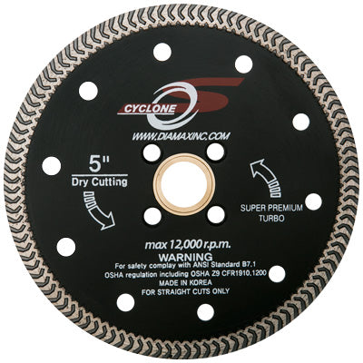Diamax-5.5" Cyclone S Turbo Blade arrow