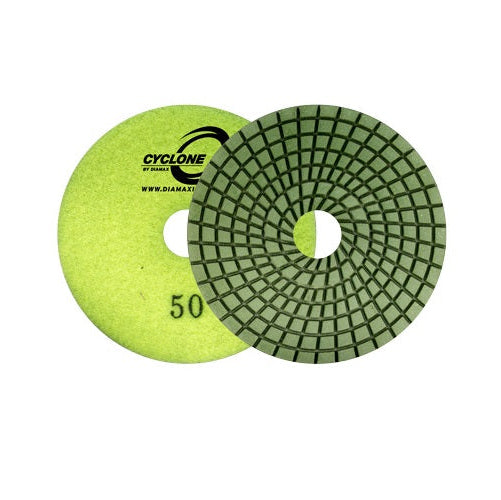 Diamax-5" Cyclone SuperFlex White Buff