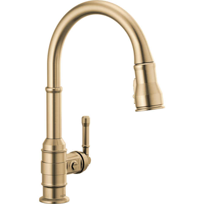 Delta Single Handle Pull-Down Kitchen Faucet 1