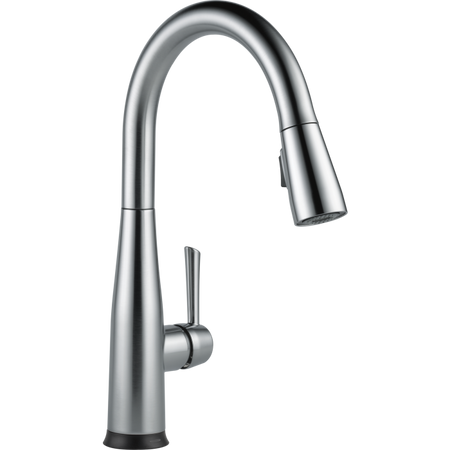 Delta Arctic Stainless single handle pull-down kitchen faucet with Touch2O® technology, sleek modern design