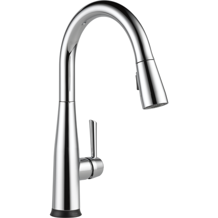 Delta Arctic Stainless single handle pull-down kitchen faucet with Touch2O® technology, featuring a modern design and flexible spout.