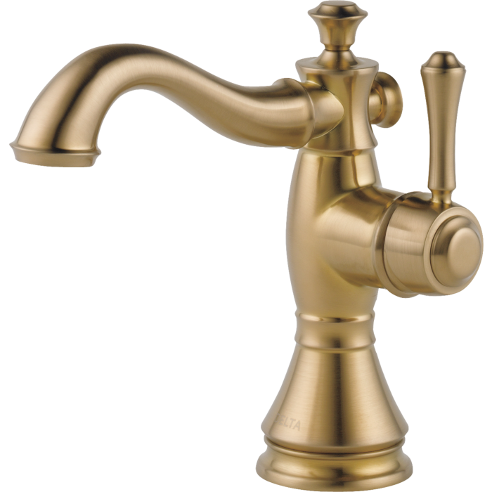 Delta 597LF-CZMPU Cassidy Bathroom Faucet – Champagne Bronze Finish 1
