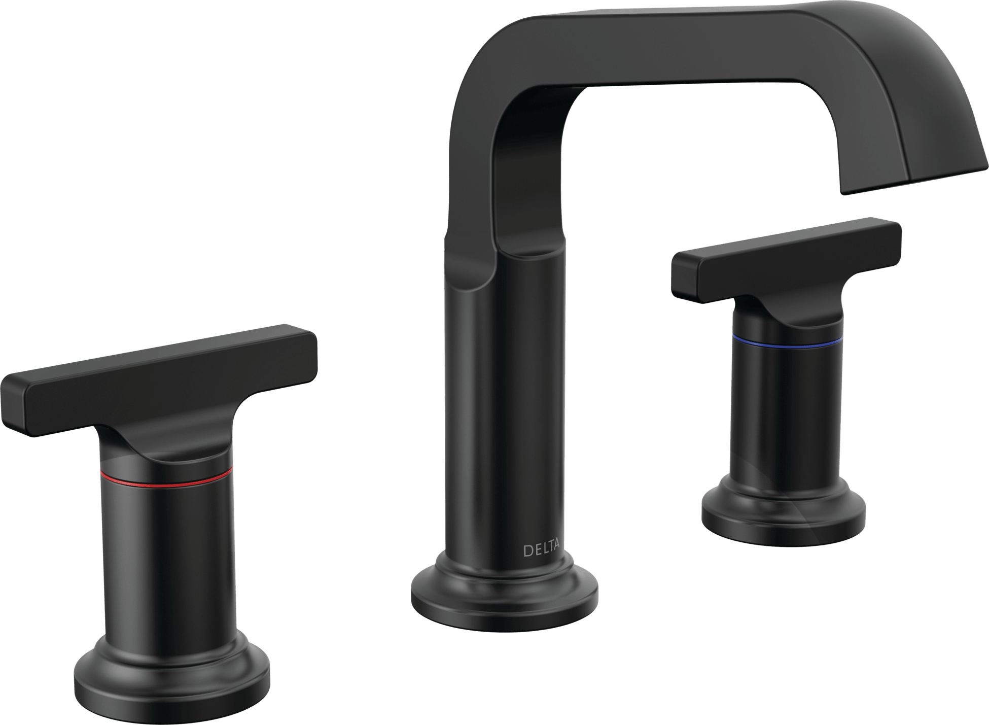 Delta Two Handle Widespread Bathroom Faucet in Lumicoat 4