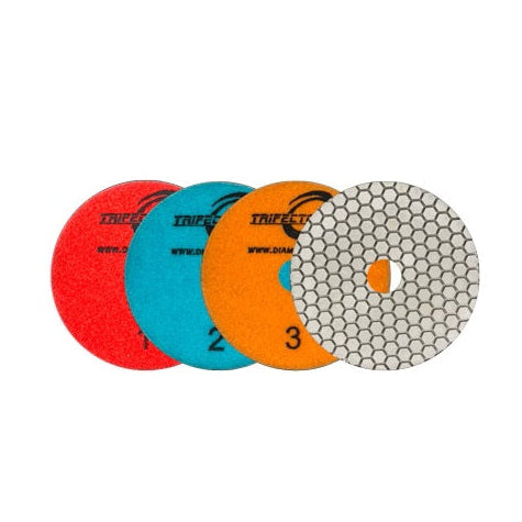 Diamax-4" Trifecto 3-Step Wet Pad #3