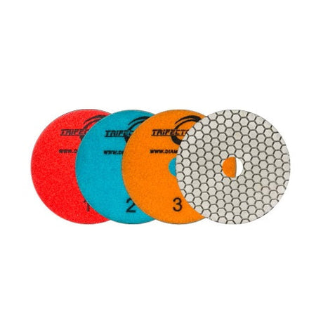Diamax-4" Trifecto 3-Step Wet Pad #3