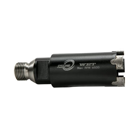 Diamax-1/4in to 1 3/8in Cyclone CNC Non-Core Bit with Water Hole, 1/2 gas