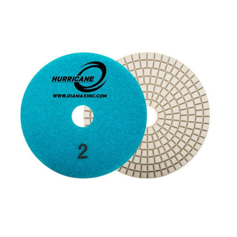 Diamax-4" Hurricane ES White Resin Wet Only 3-Step #3 1
