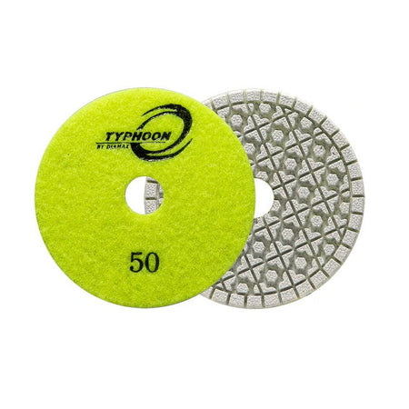 Diamax-4" Typhoon  ES White Resin 7-Step  3000grit