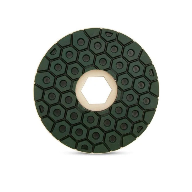 Diamax Cyclone Straight Edge Snail Lock Wheel, 50-3000 Grit 4-5in 4