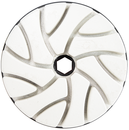 Diamax-5in to 6in Cyclone S Hybrid Wheel 60-3500 grit, snail lock, 15mm