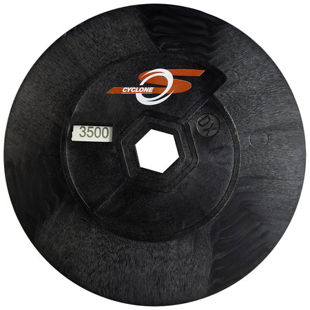 Diamax-5in to 6in Cyclone S Hybrid Wheel 60-3500 grit, snail lock, 15mm 1