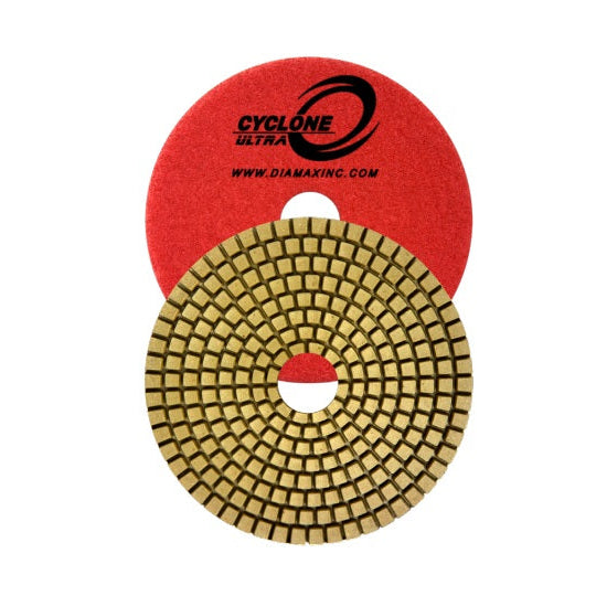Diamax- Cyclone Ultra White Buff Polishing Pad 3"