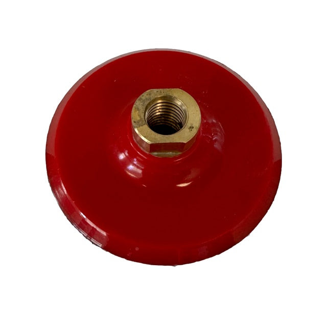 Diamax-4" Backer Plastic RED Backer Pad 3