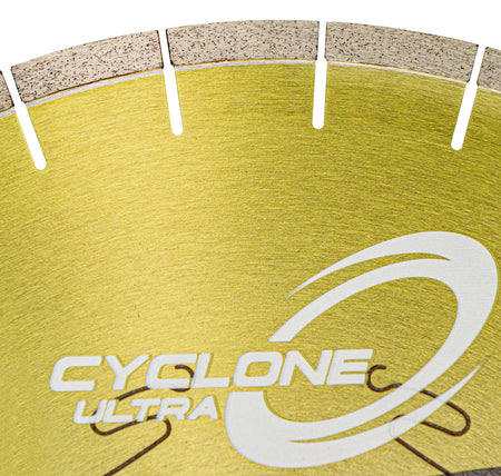 Diamax-14" Cyclone Ultra C.S. Semi Silent Blade, 10mm seg., 60mm arbor 2