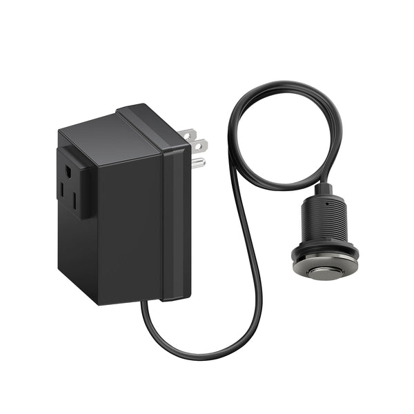 Blanco - Satin Dark Steel -Air Switch set-443373