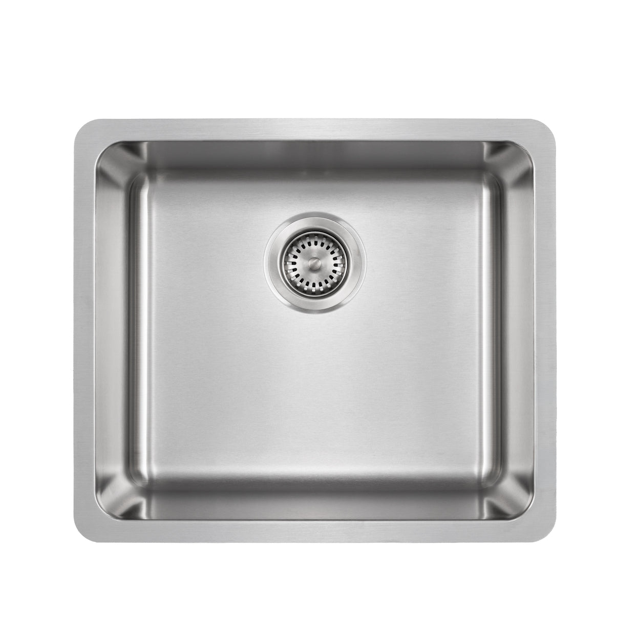 Jade- Amethyst 18 Gauge Single Bowl Undermount Bar Sink, Radial Corners, 20x18x9 1