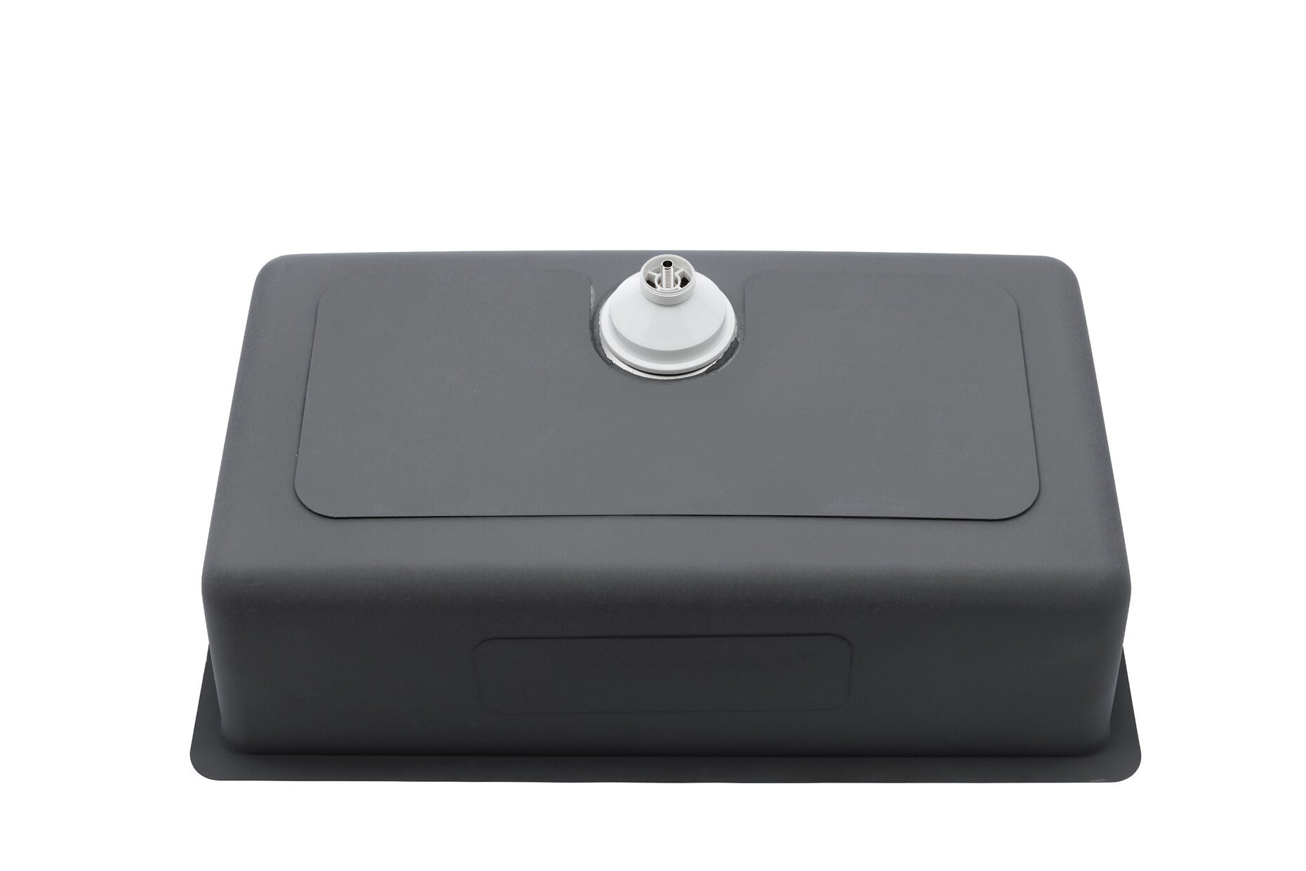 Jade-Opal 18 Gauge Single Bowl Undermount Kitchen Sink, Radial Corners, 32x18x9 7