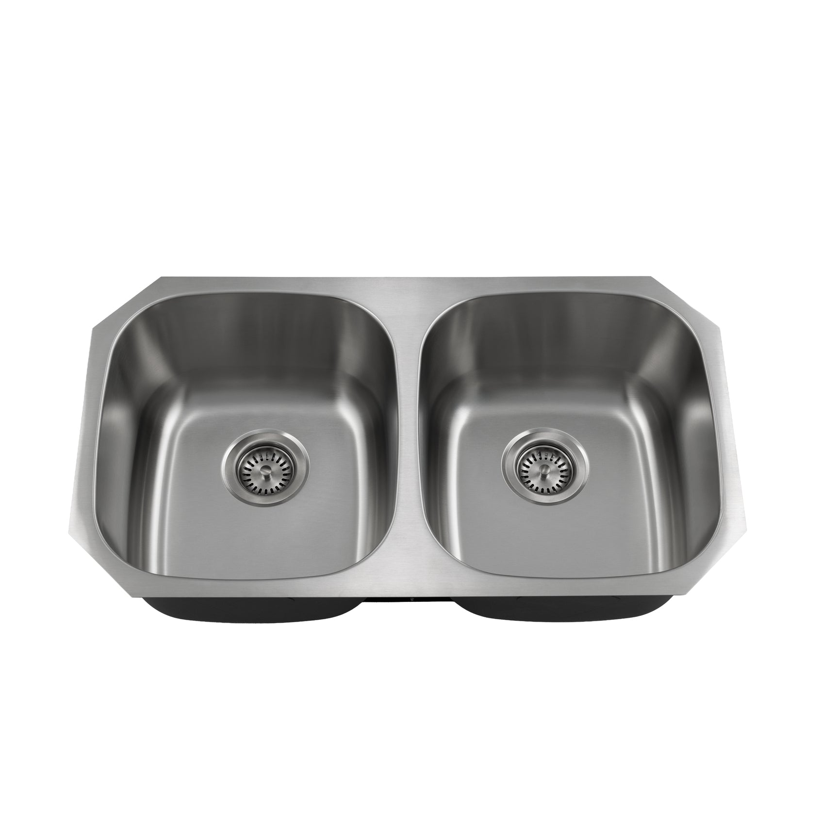Liberty- Houston 18 Gauge 5050 Undermount Kitchen Sink, Radial Corners, 32x18x9 3