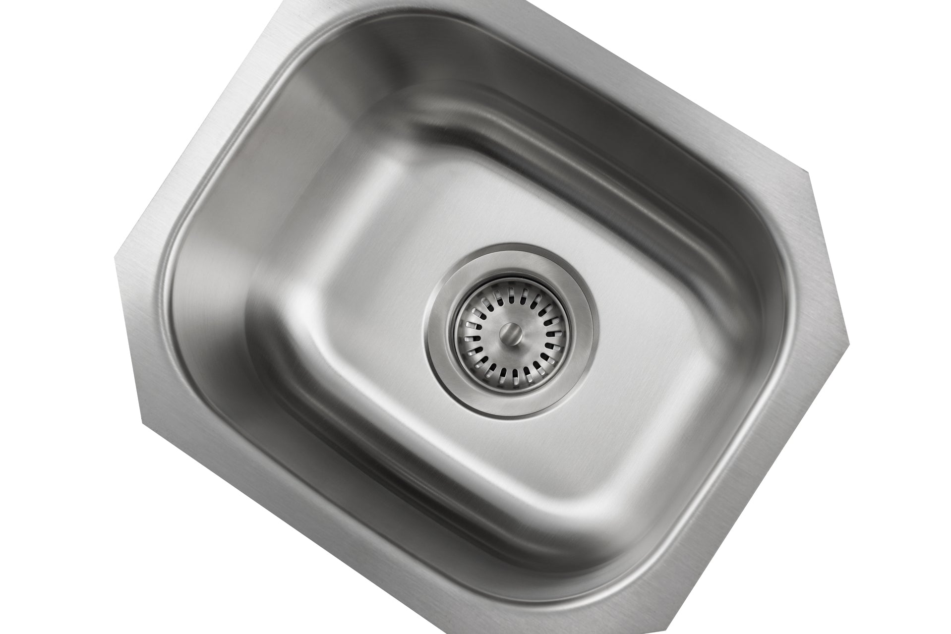 Liberty- Omaha 18 Gauge Single Bowl Undermount Bar Sink, 15x12x9 2