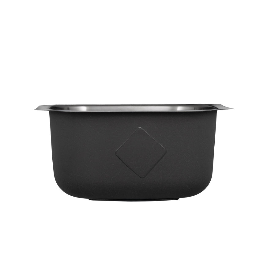 Liberty- Omaha 18 Gauge Single Bowl Undermount Bar Sink, 15x12x9 5
