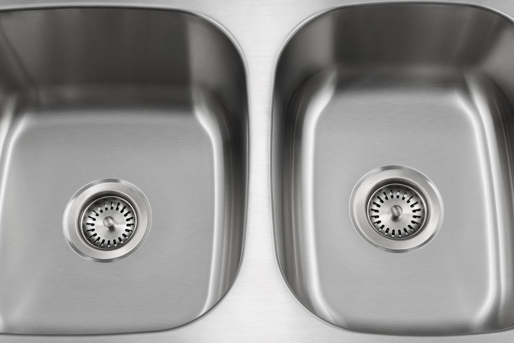 Liberty- Raleigh 18 Gauge 6040 Reversible Undermount Kitchen Sink, 32x8x9/9 2
