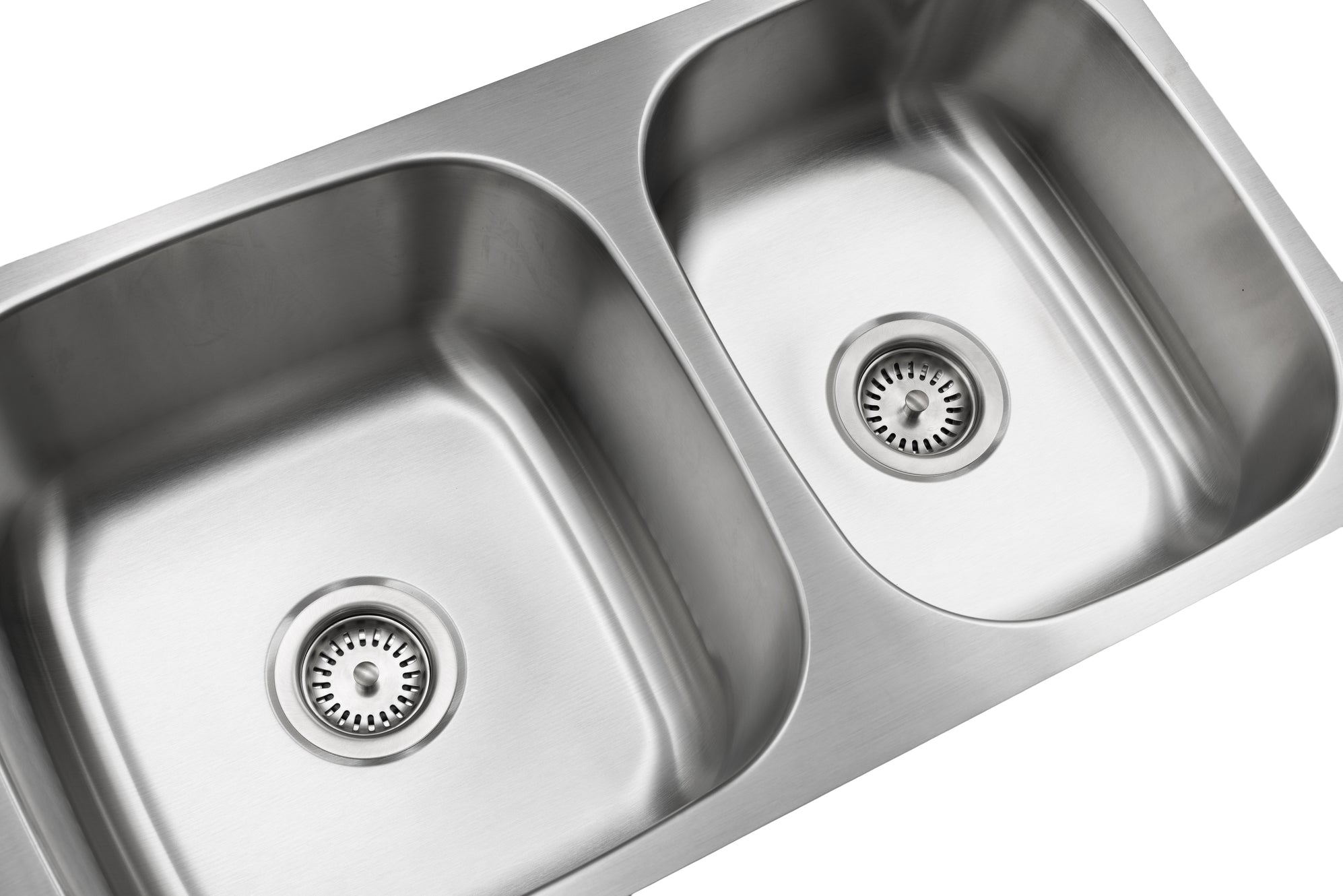 Liberty- Raleigh 18 Gauge 6040 Reversible Undermount Kitchen Sink, 32x8x9/9 3