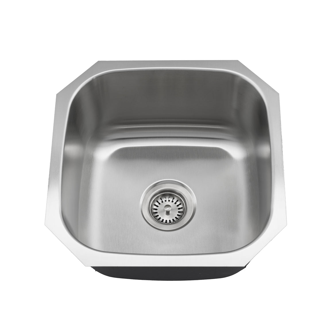Liberty- Tampa 18 Gauge Single Bowl Undermount Bar Sink, 18x18x9 2