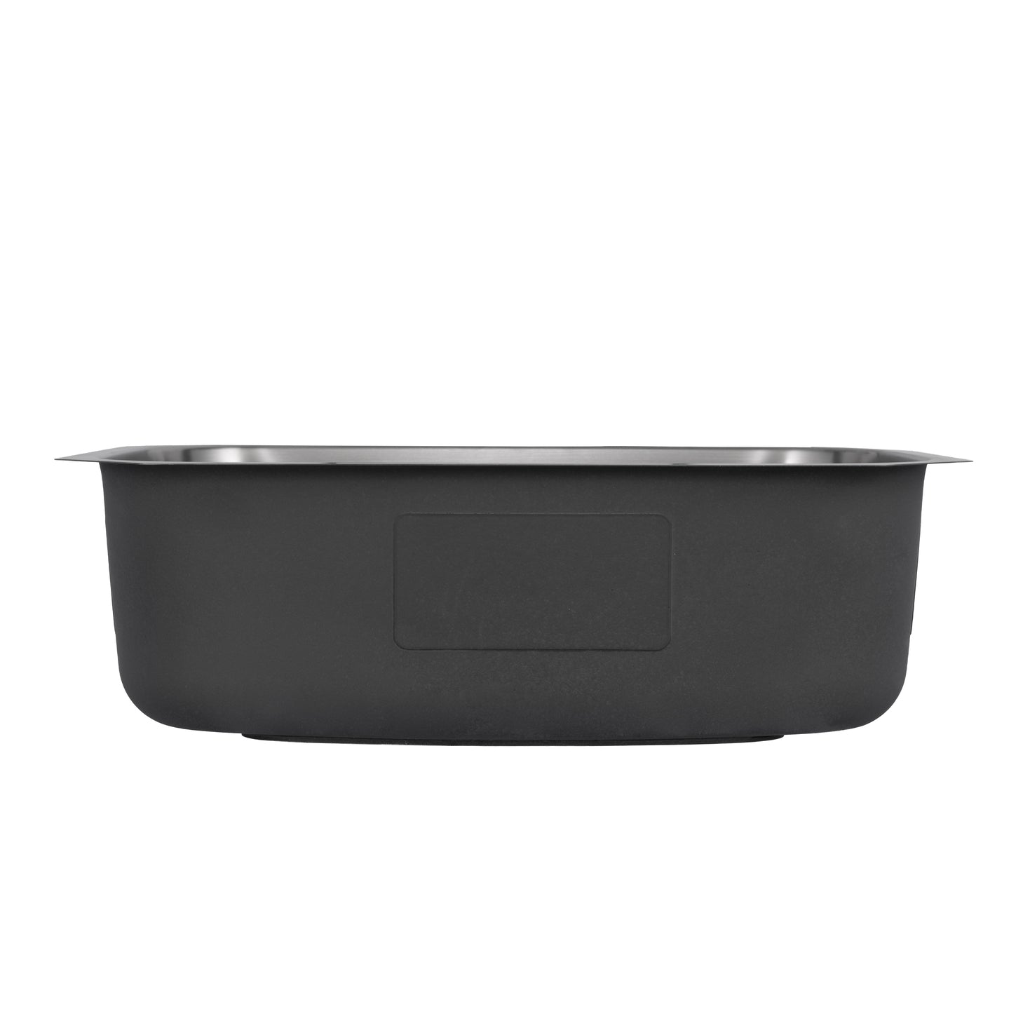 Liberty-Tulsa 27 18 Gauge Single Bowl Undermount Kitchen Sink, Radial Corners, 27x18x9 6